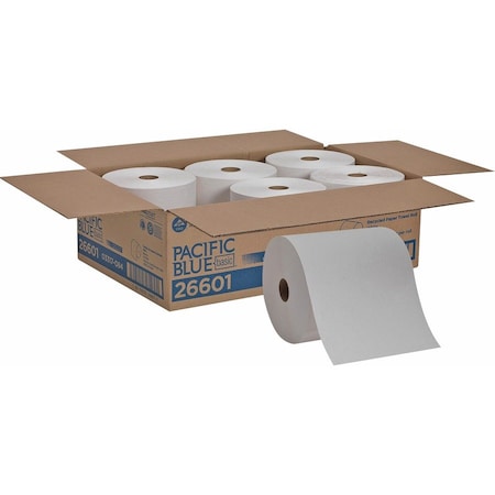Pacific Blue Paper Towels, White, 6 PK GPC26601